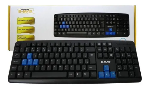 Teclado Multimídia Usb Bm-t01 Preto B-max Pc Notebook Bm-t01